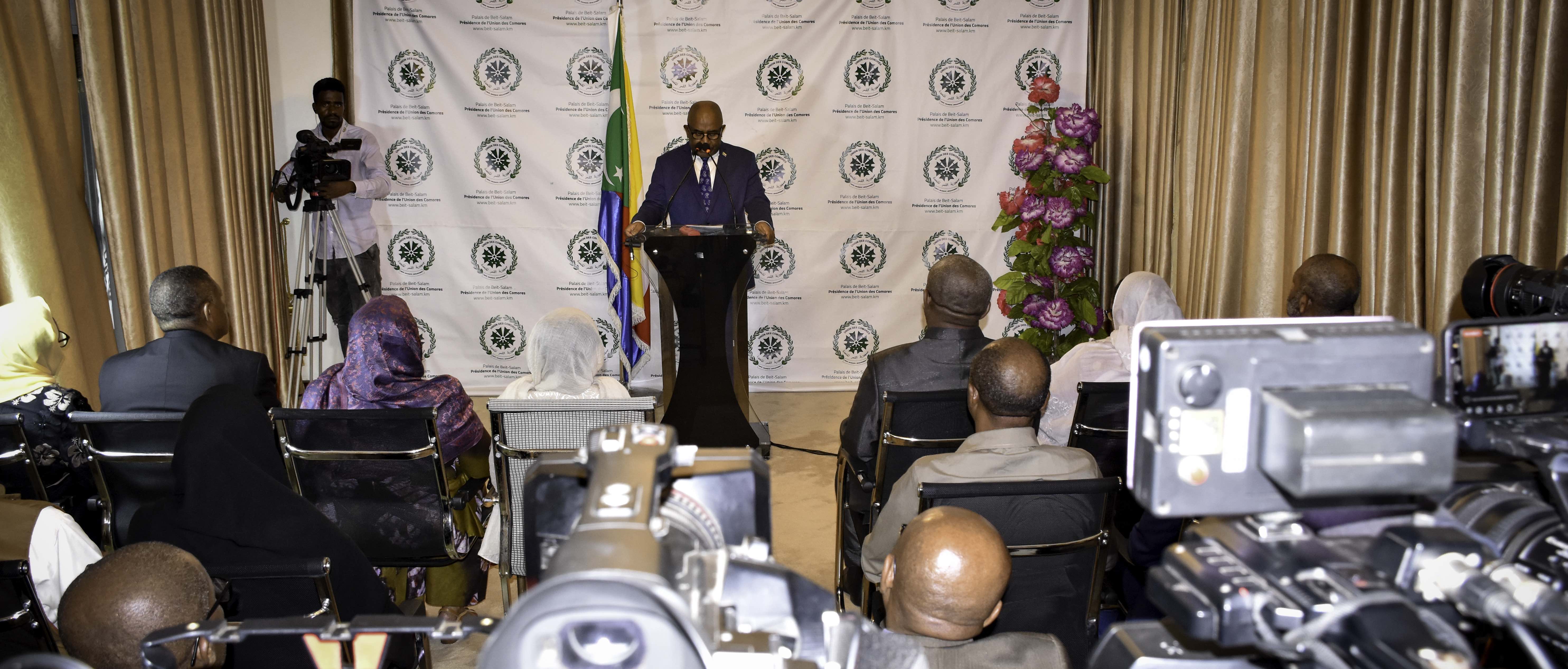 Adresse à la Nation II  de Son Excellence Monsieur AZALI Assoumani Président de l’Union des Comores Sur le COVID 19